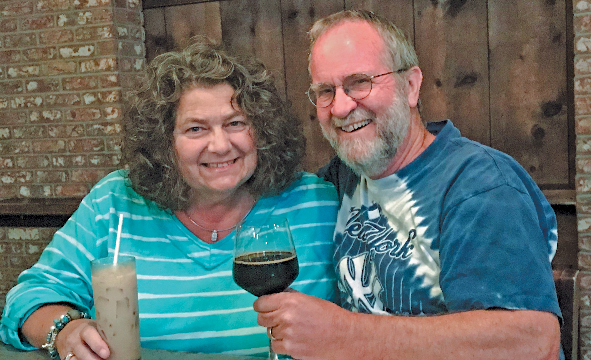 Luann (Zanke ’78) and Jimmy Gilliland ’79 fell in love on their first date.