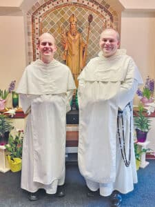 Fr. Stephen Alcott, OP ’94, and Fr. Paul Dominic Marich, OP ’08