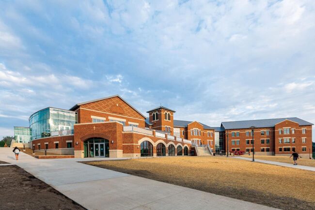 Christ the Teacher Academic Hall and Pope St. Paul VI Conference Center.