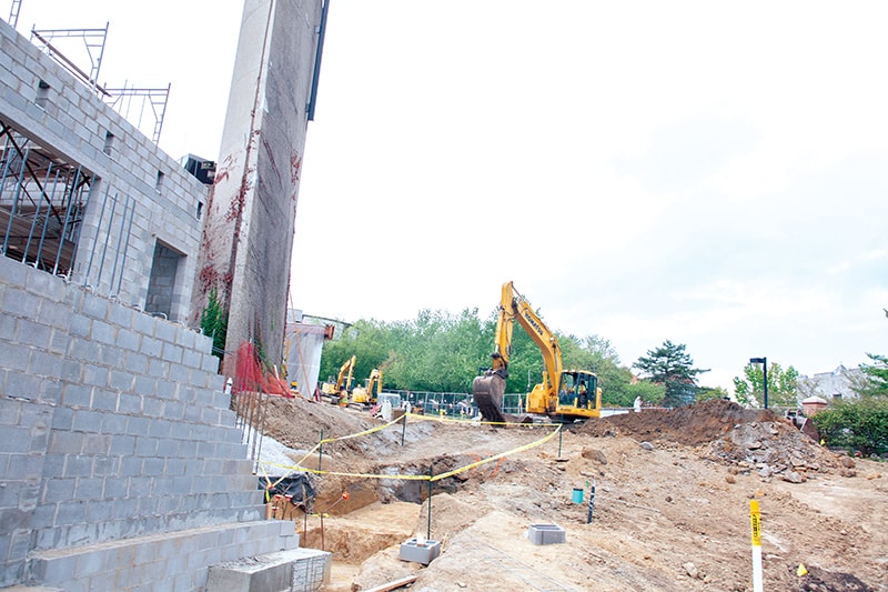 Christ the King Chapel renovation and expansion will continue through May 2025.