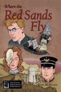 Book cover of Where the Red Sands Fly by John McNichol.