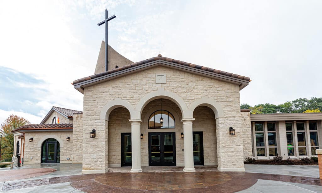 Exterior of Christ the King Chapel